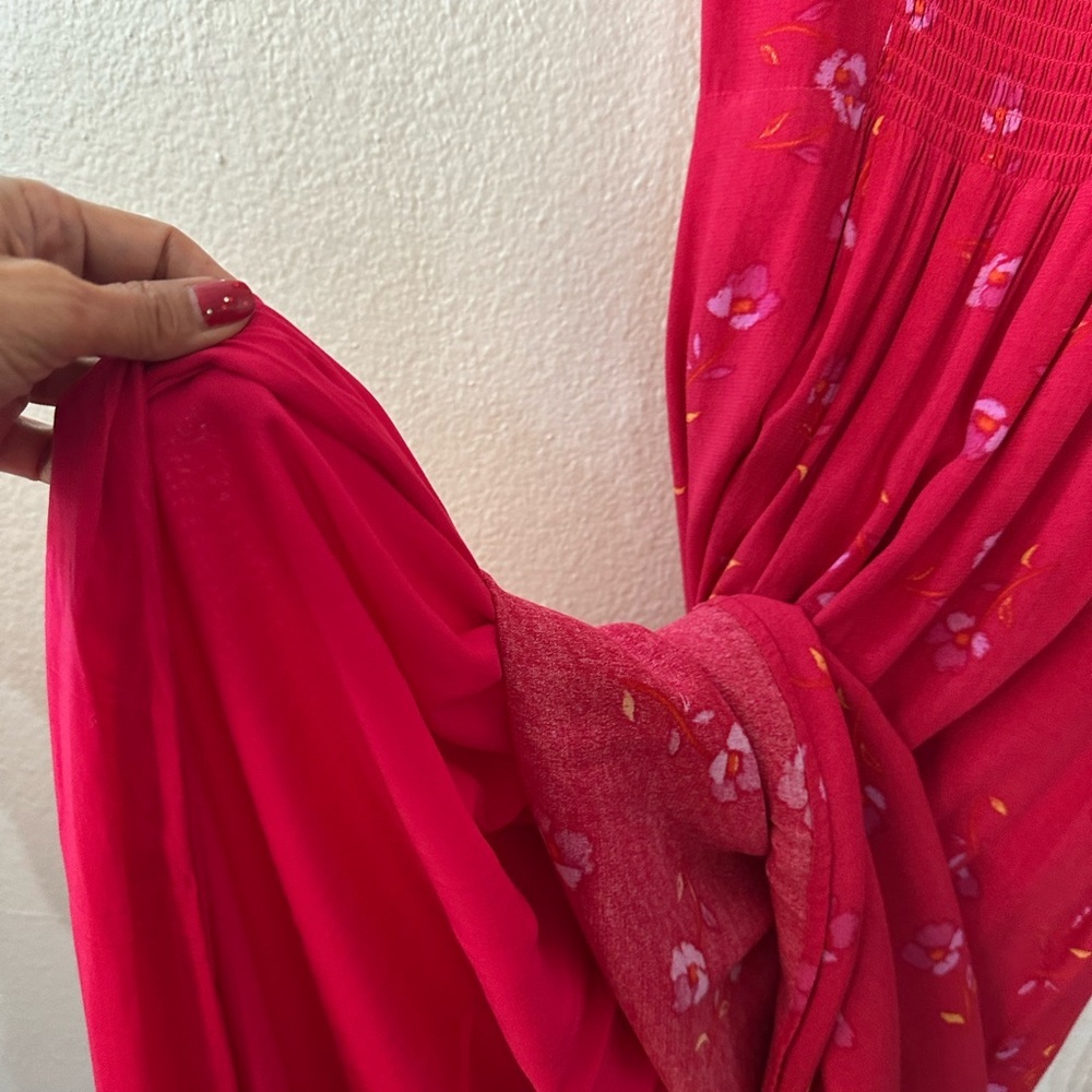 Z Supply Vibrant Red Maxi Dress - Picture 8 of 9